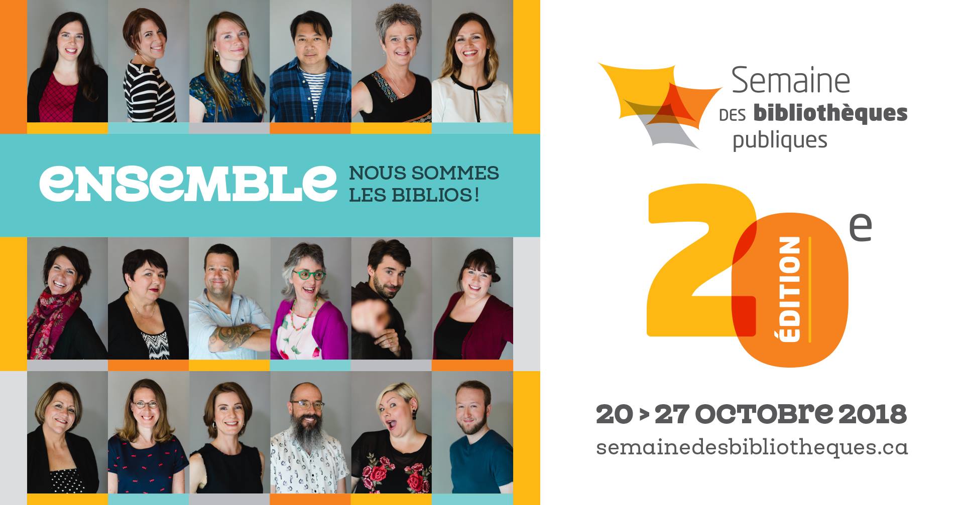 20 au 27 octobre : Semaine des bibliothèques publiques